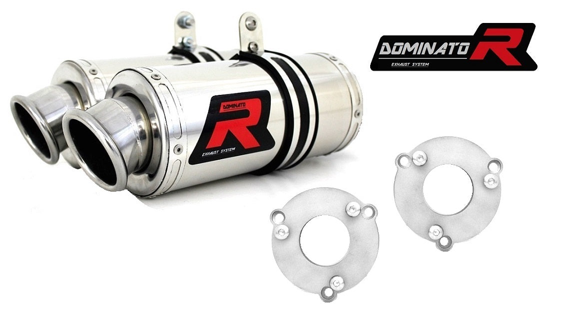 Suzuki GSXR 1000 K7 K8 2007 - 2008 Exhaust Silencer Muffler GP1 + dB killer medium 20 m.