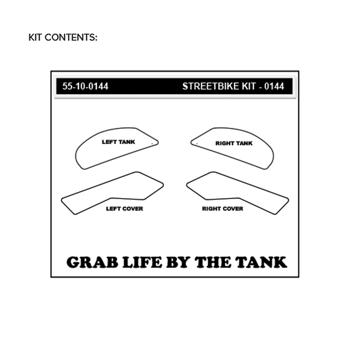 Z900 2017 - 2022 Tank Grips