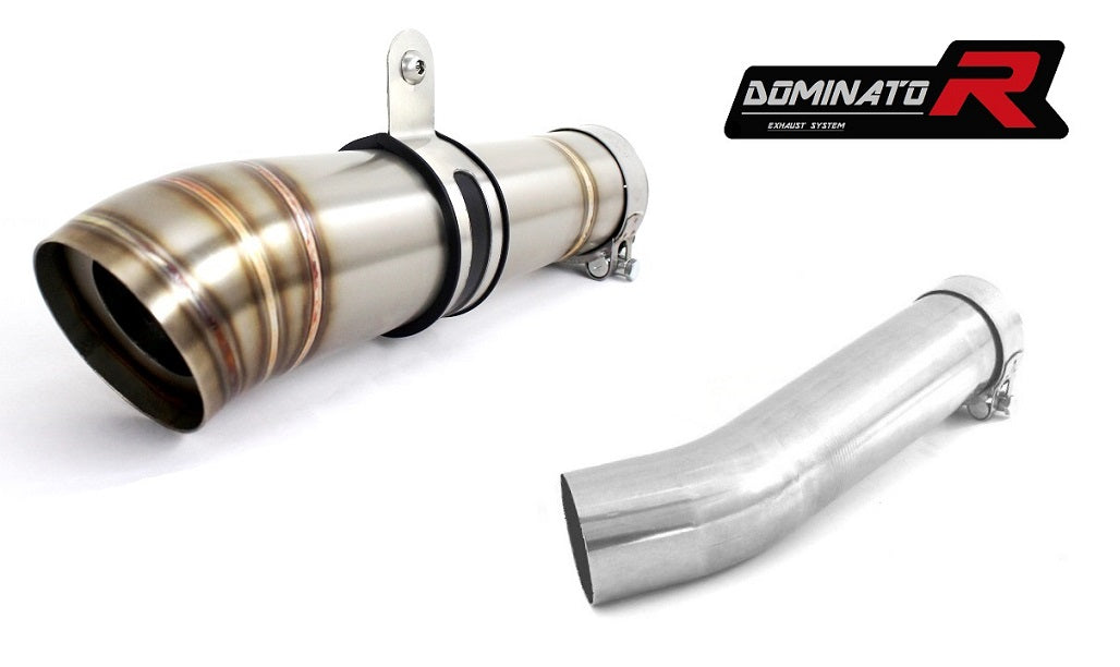 Suzuki SV 650 N 2003 - 2015 Exhaust Silencer Muffler GP2 + dB killer medium 20 m.