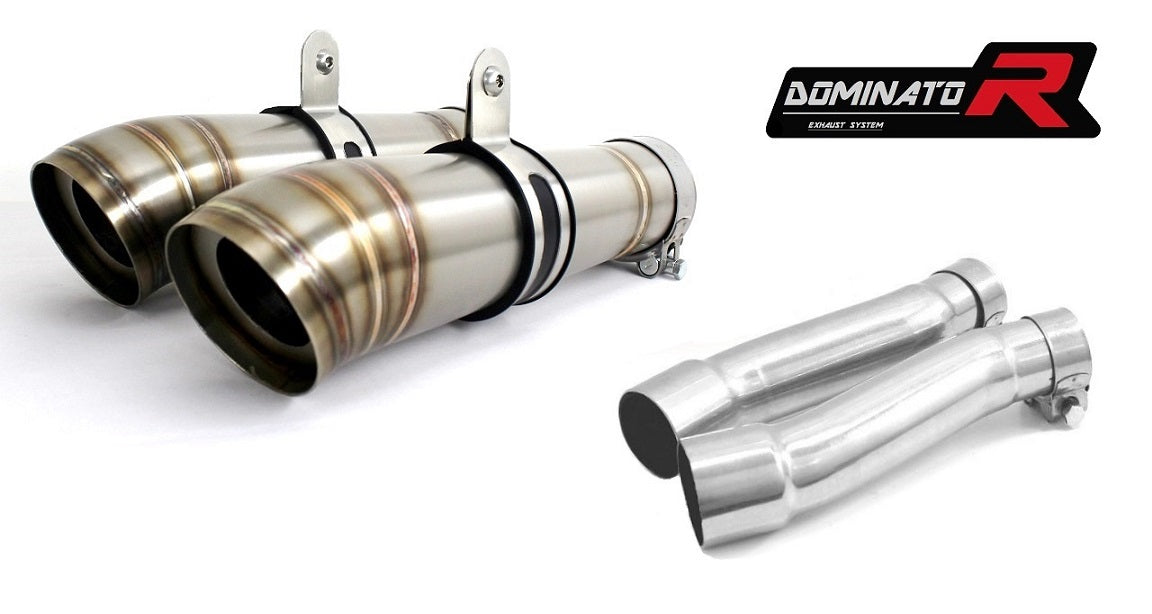 Kawasaki GPZ 500 1987 - 2003 Exhaust Silencer Muffler GP2 + dB killer medium 19 m.