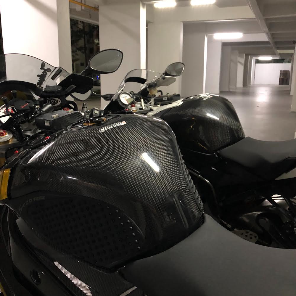 BMW S 1000RR 2009-2018 Carbon Fiber Full Tank Cover