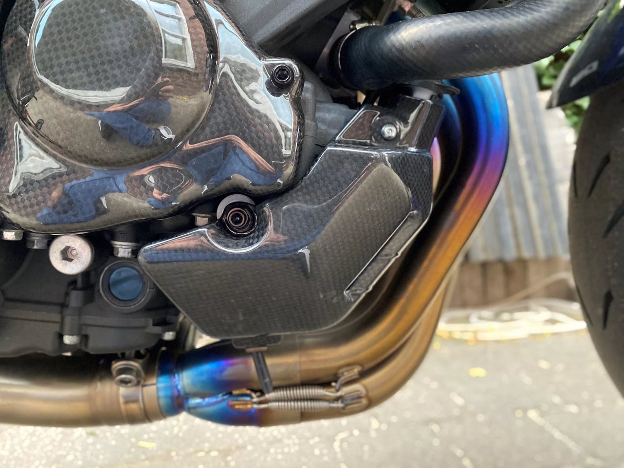 YAMAHA MT09 FZ09 2013-2025 Carbon Fiber Coolant Fluid Cover