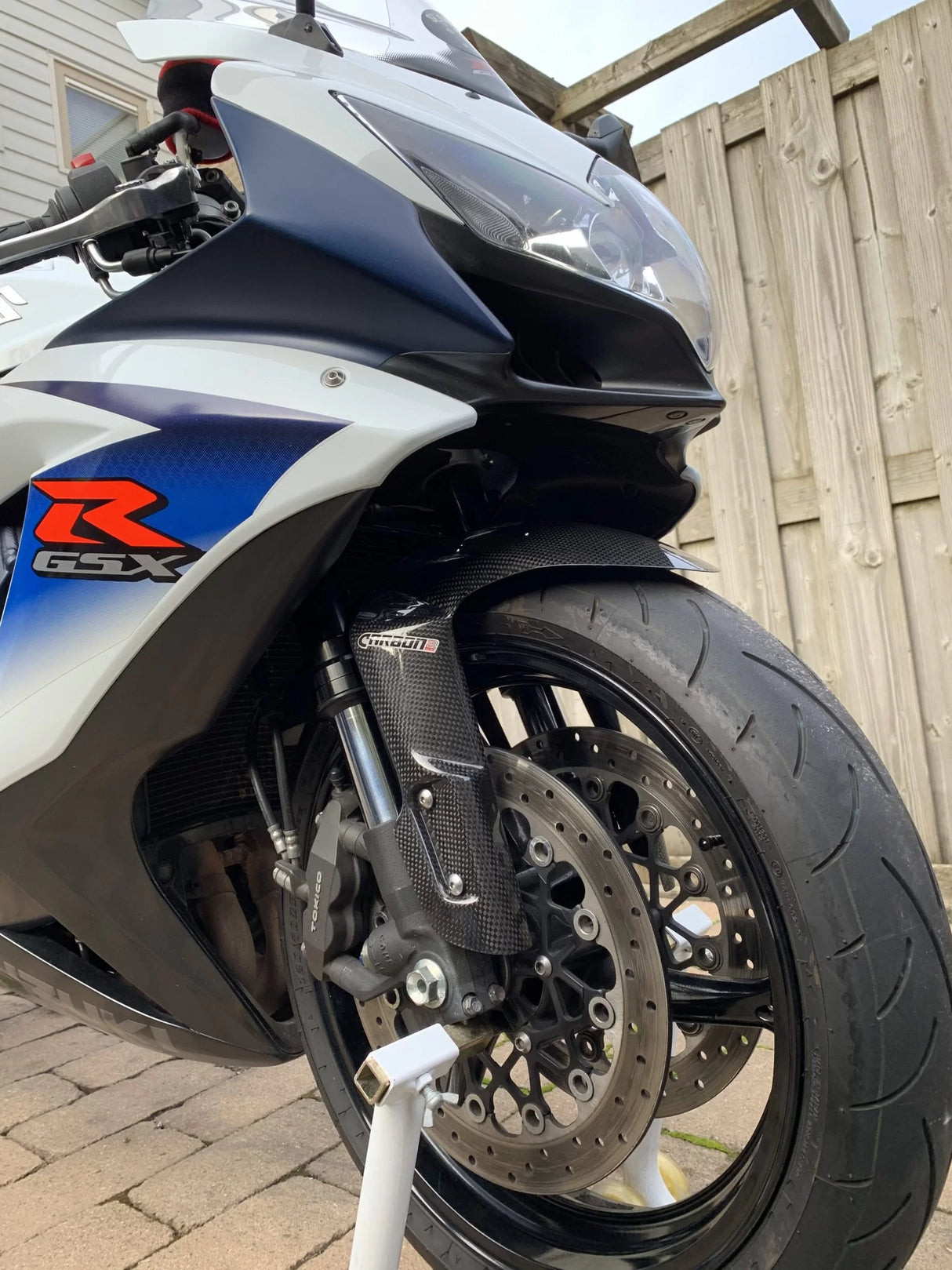 SUZUKI GSX-R 600-750 2006-2010 Carbon Fiber Front Fender