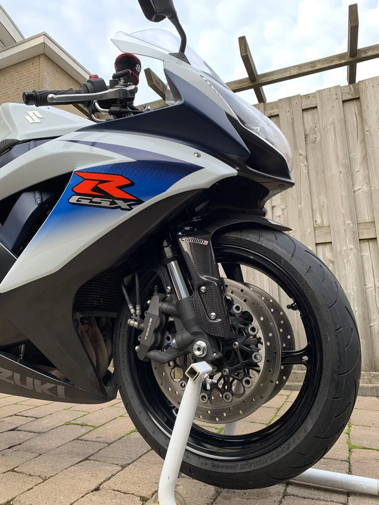 SUZUKI GSX-R 600-750 2006-2010 Carbon Fiber Front Fender