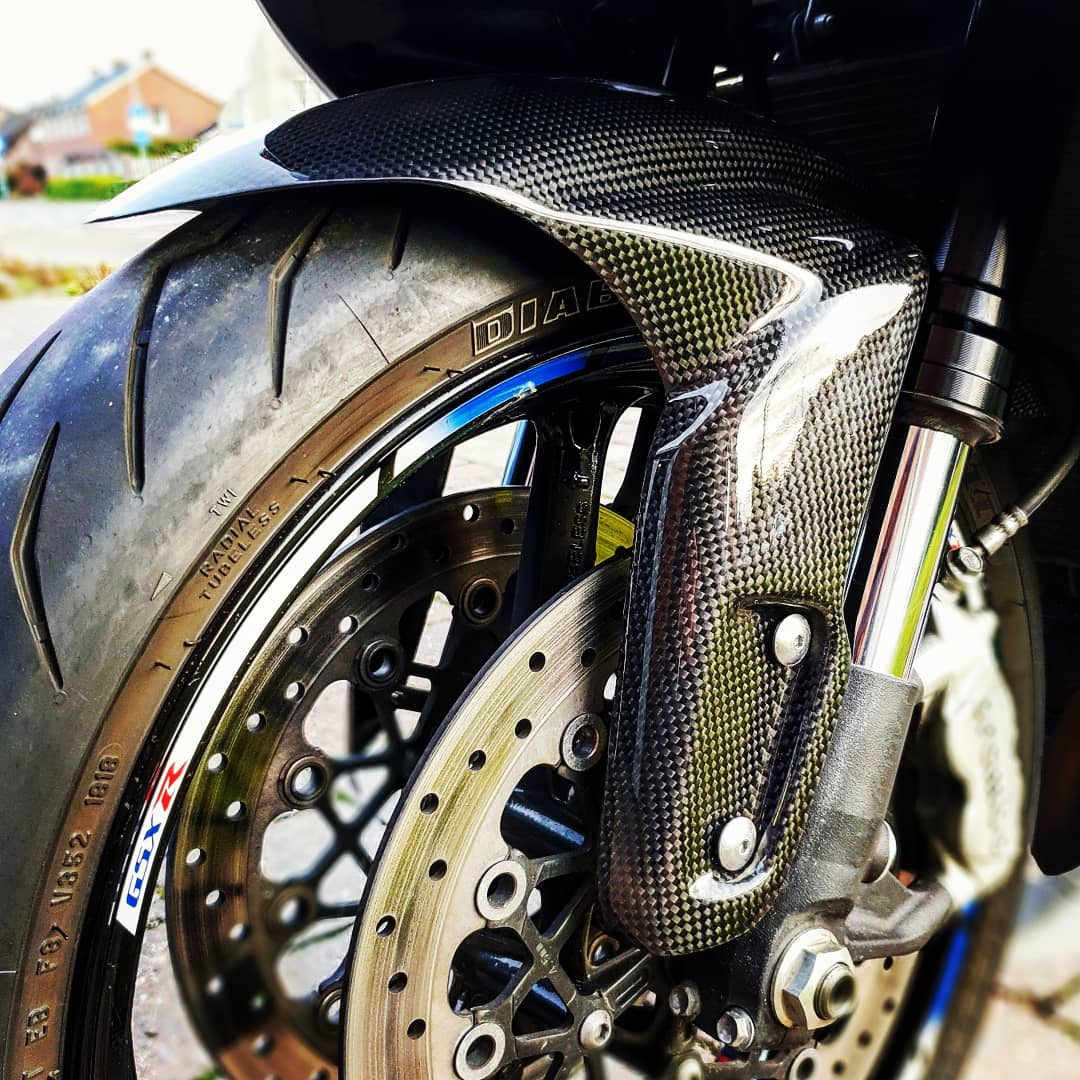 SUZUKI GSX-R 1000 2009-2016 Carbon Fiber Front Fender
