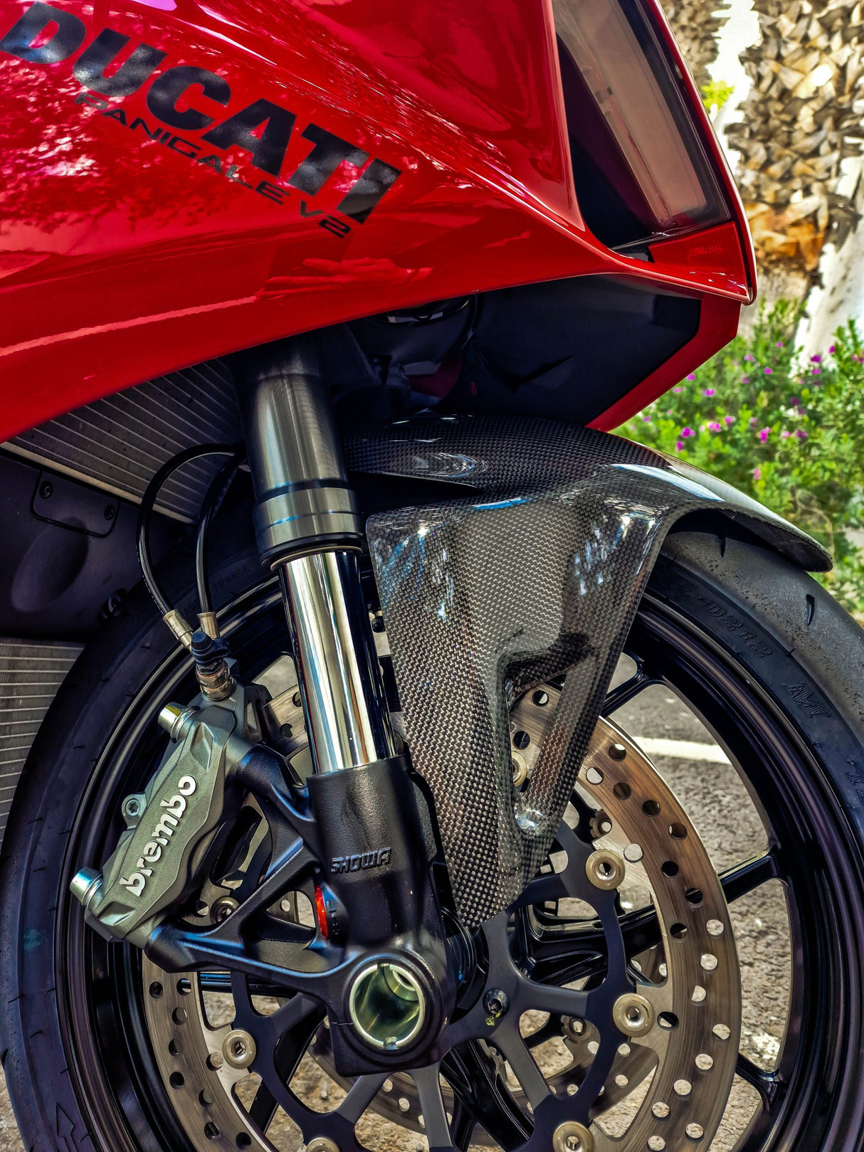 DUCATI Panigale V2 Carbon Fiber Front Fender