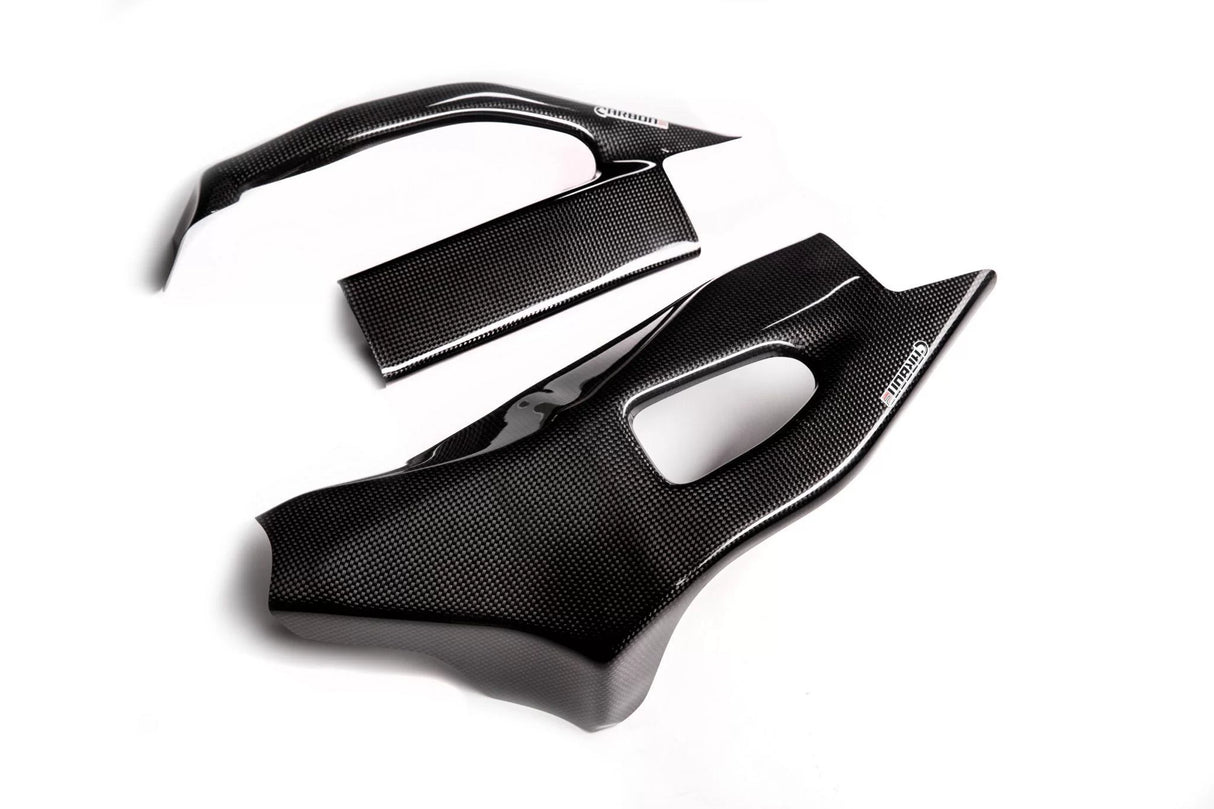 SUZUKI GSX-R 1000 2005-2006 Carbon Fiber Swingarm Covers