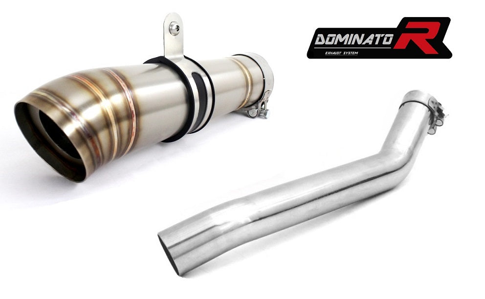 Kawasaki ZX6R 636 2003 - 2004 Exhaust Silencer Muffler GP2 + dB killer medium 20 m.