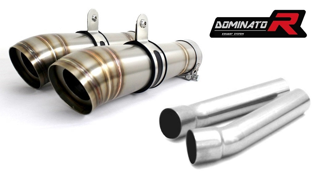 Ducati MONSTER 800 1996 - 2005 Exhaust Silencer Muffler GP2 + dB killer medium 19 m.