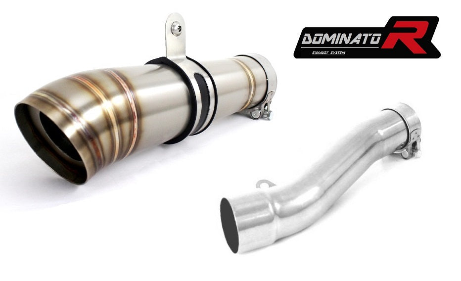 Honda CBF 500 2006 - 2008 Exhaust Silencer Muffler GP2 + dB killer medium 20 m.