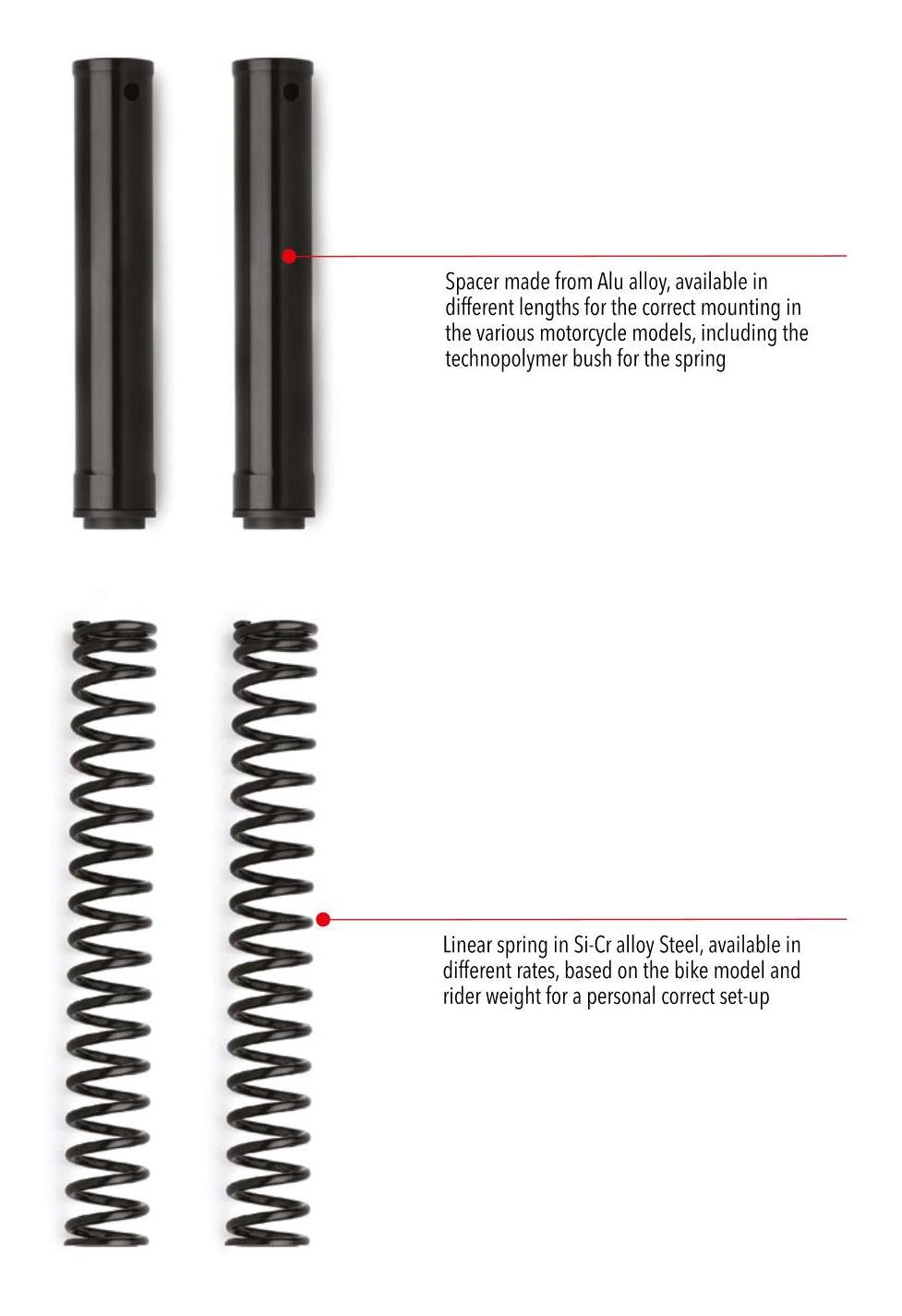 Fork Spring KIT FKS MT-09 2021 - 2023