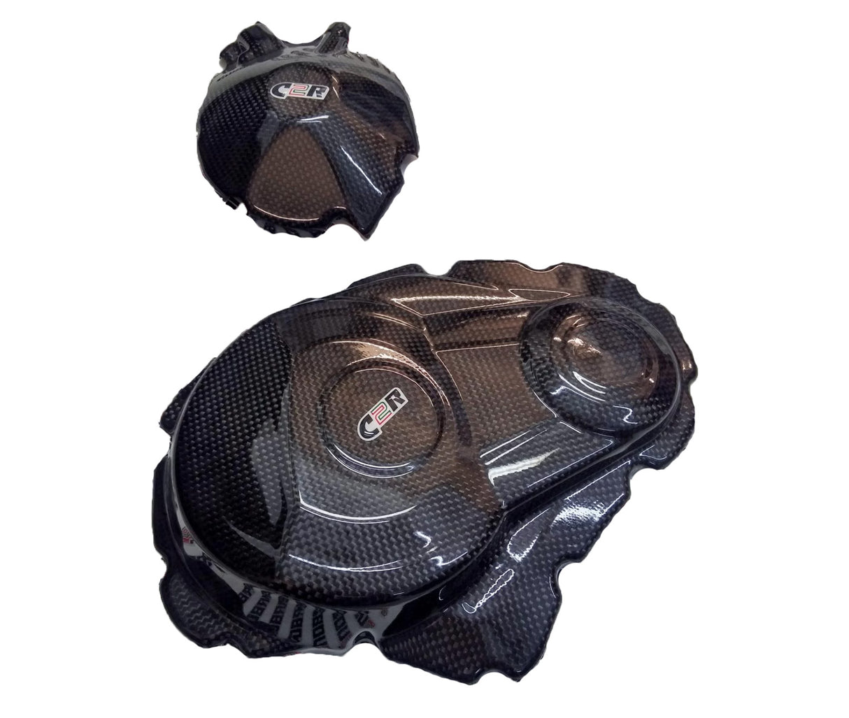 SUZUKI GSX-R 1000 2009-2016 Carbon Fiber Engine Covers (2-pieces)