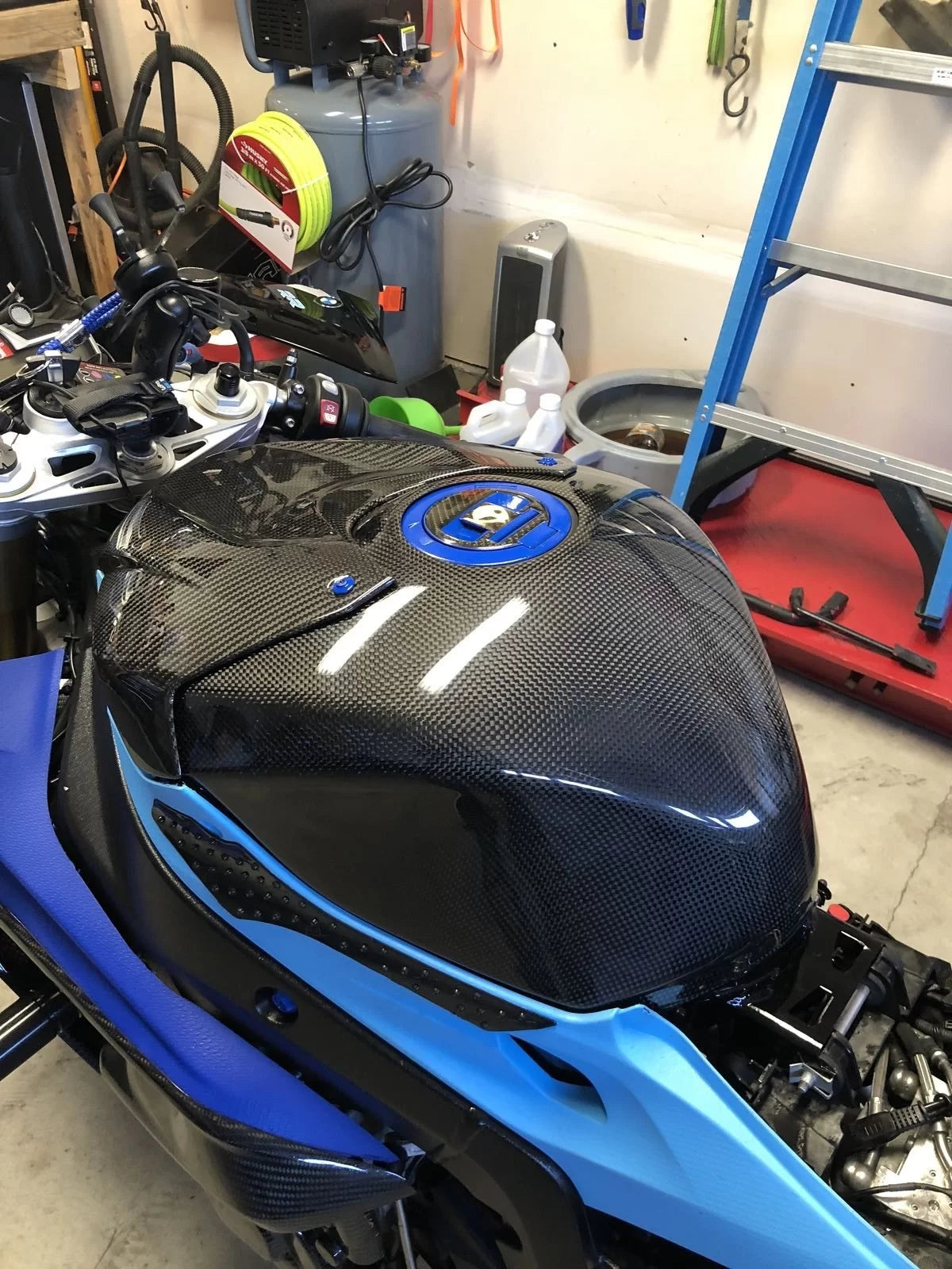 BMW S 1000RR 2009-2018 Carbon Fiber Full Tank Cover