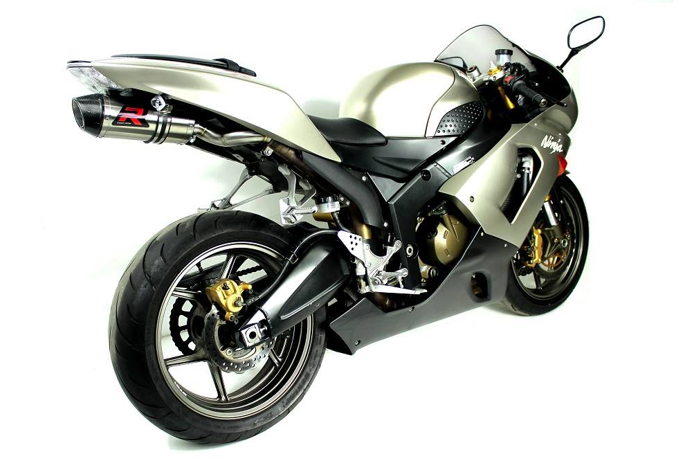 2005 zx6r exhaust top
