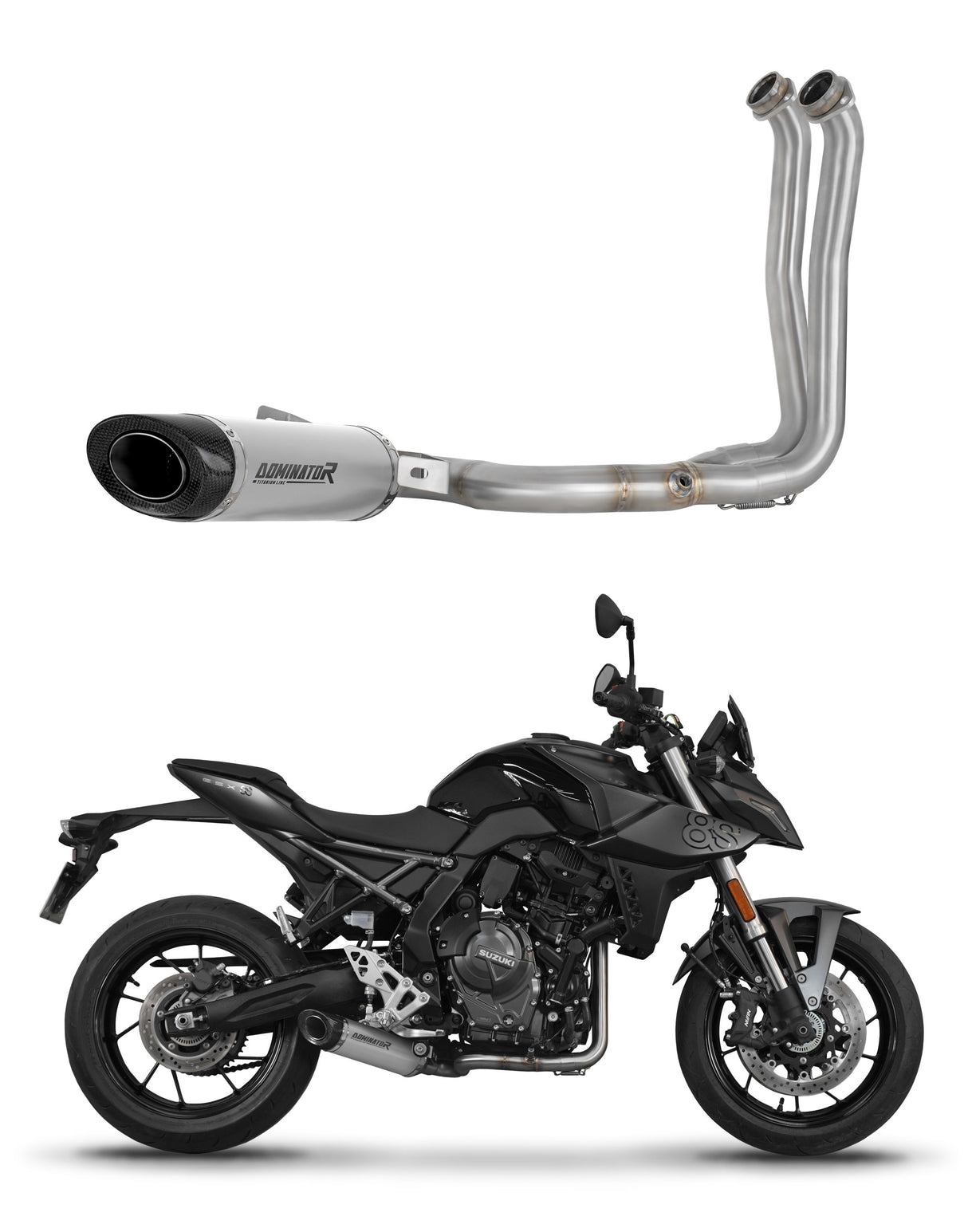 Dominator FULL Exhaust System GSX-8S / GSX-8R