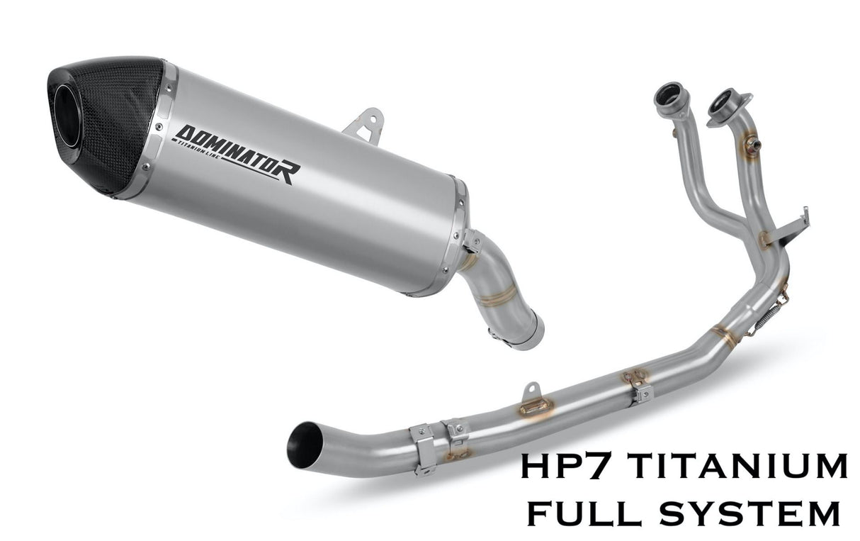 Dominator FULL Exhaust System Honda CRF 1100 L Africa Twin 2020 - 2023