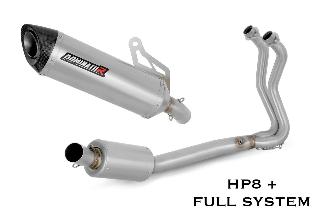 Dominator FULL Exhaust System Kawasaki Z400 400 2019 - 2024