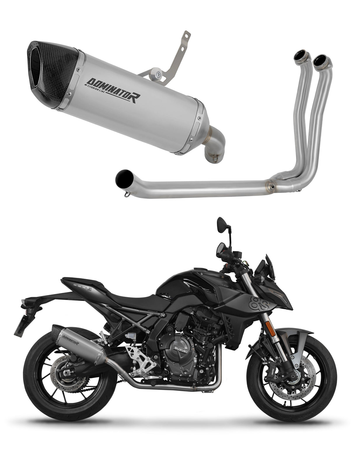 Dominator FULL Exhaust System GSX-8S / GSX-8R