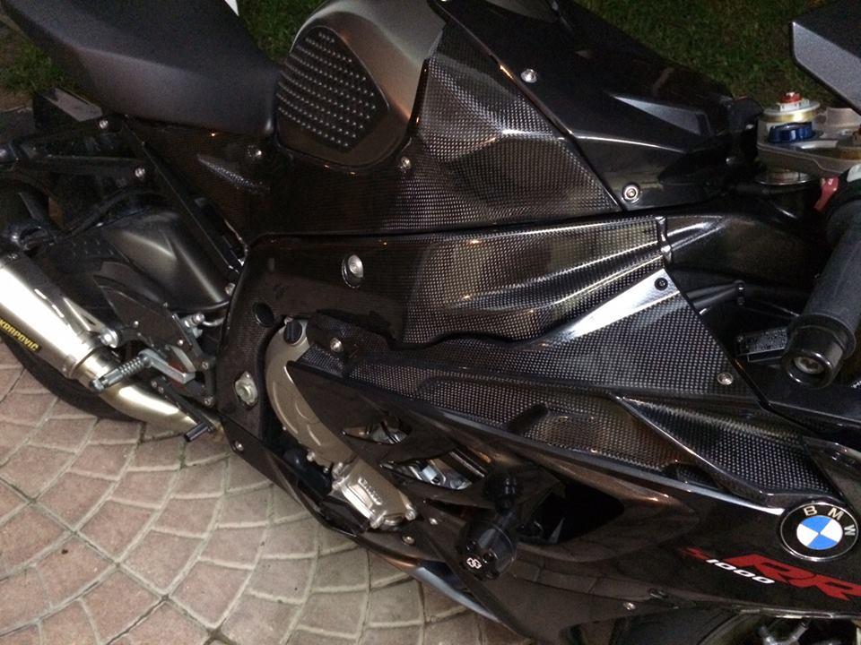 BMW S 1000RR 2009-2011 Carbon Fiber Frame Covers