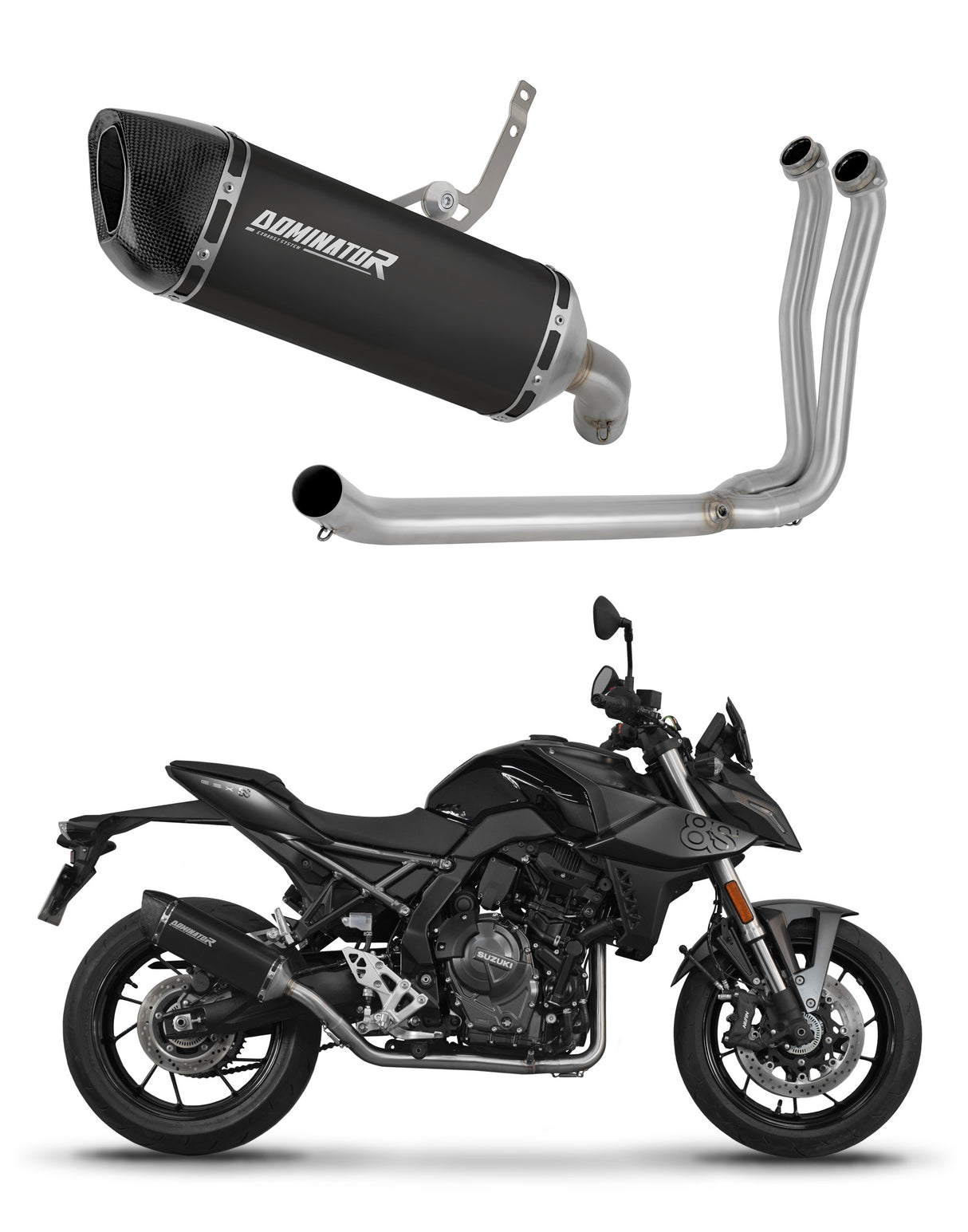 Dominator FULL Exhaust System GSX-8S / GSX-8R