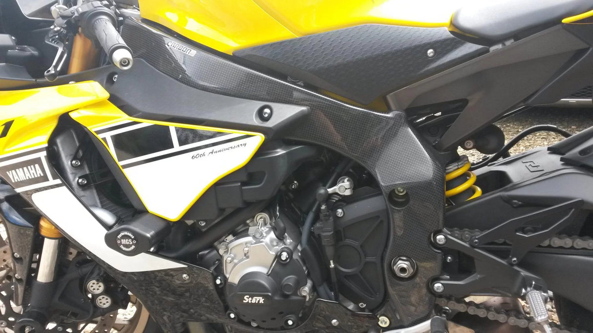 YAMAHA R1 2015-2024 Carbon Fiber Frame Covers