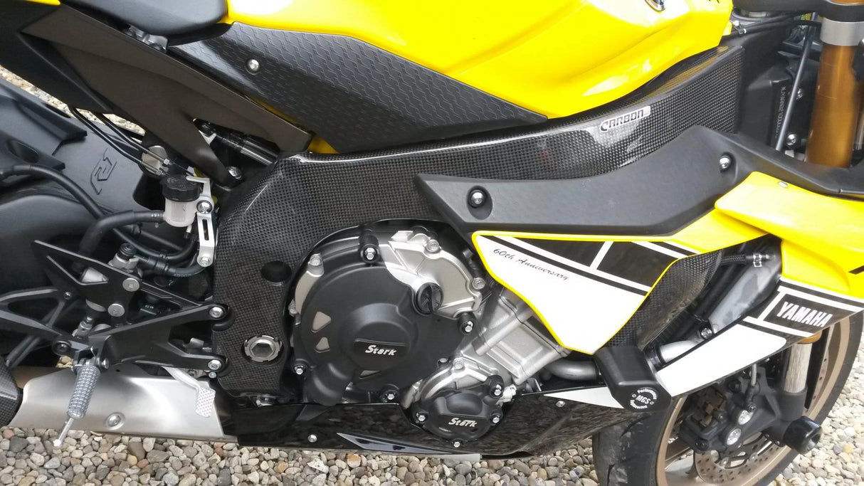 YAMAHA R1 2015-2024 Carbon Fiber Frame Covers