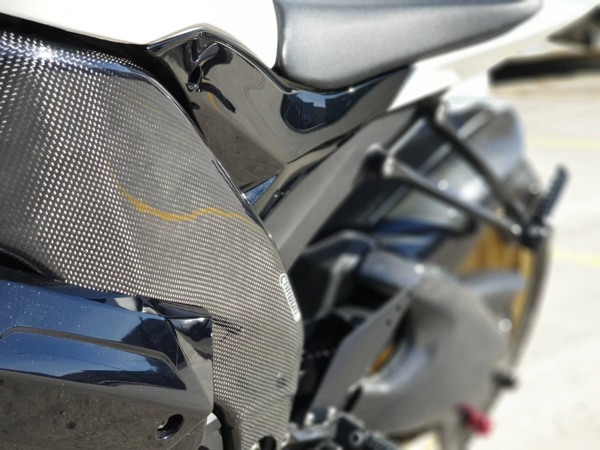 Kawasaki Ninja ZX-10R 2008-2010 Carbon Fiber Frame Covers