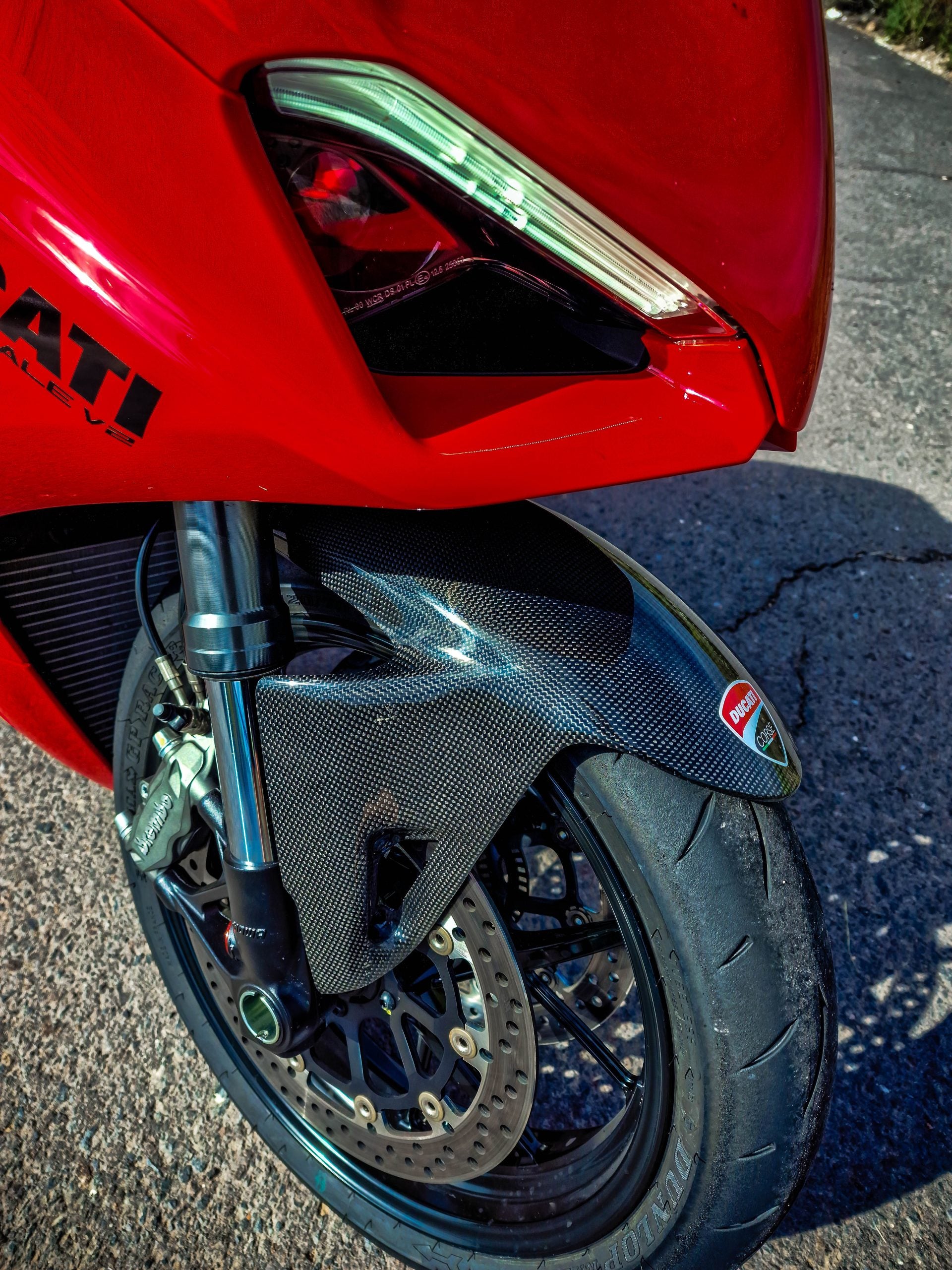 DUCATI Panigale V4 Carbon Fiber Front Fender – msliders