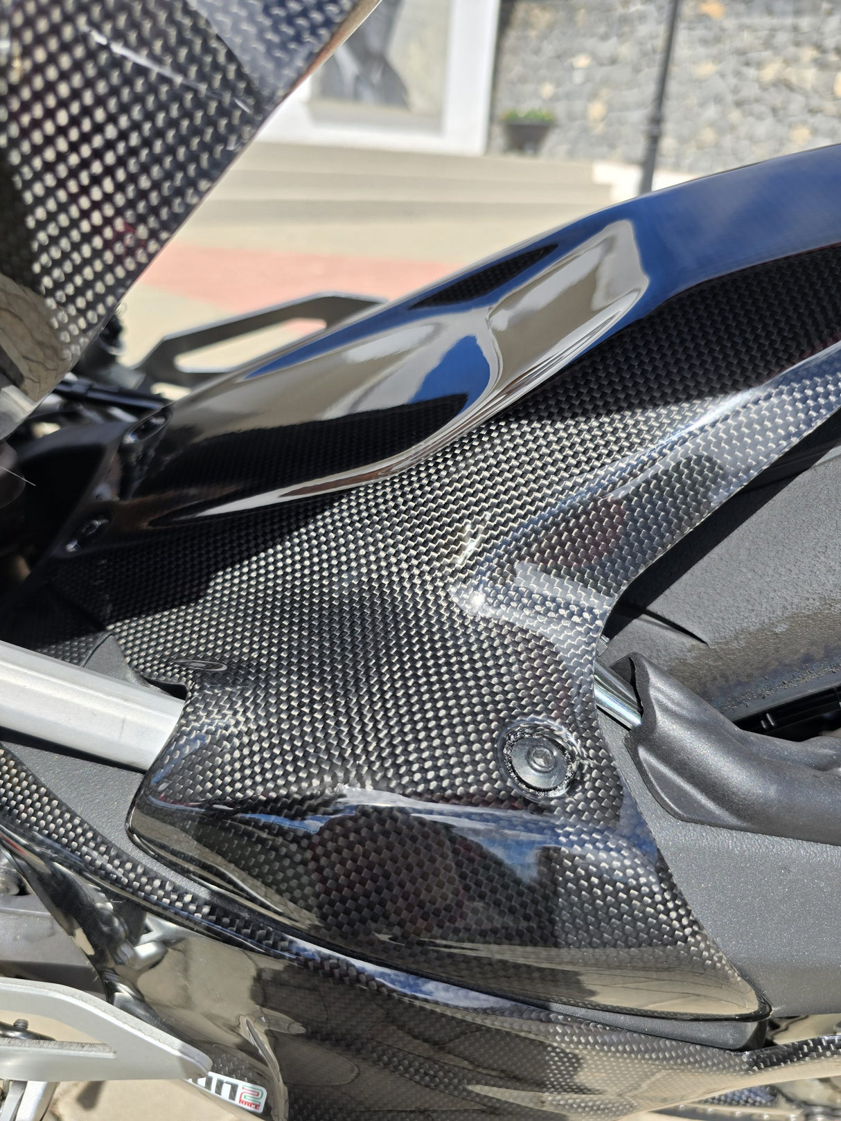 DUCATI Panigale 1199/1299 Carbon Fiber Rear Hugger Short