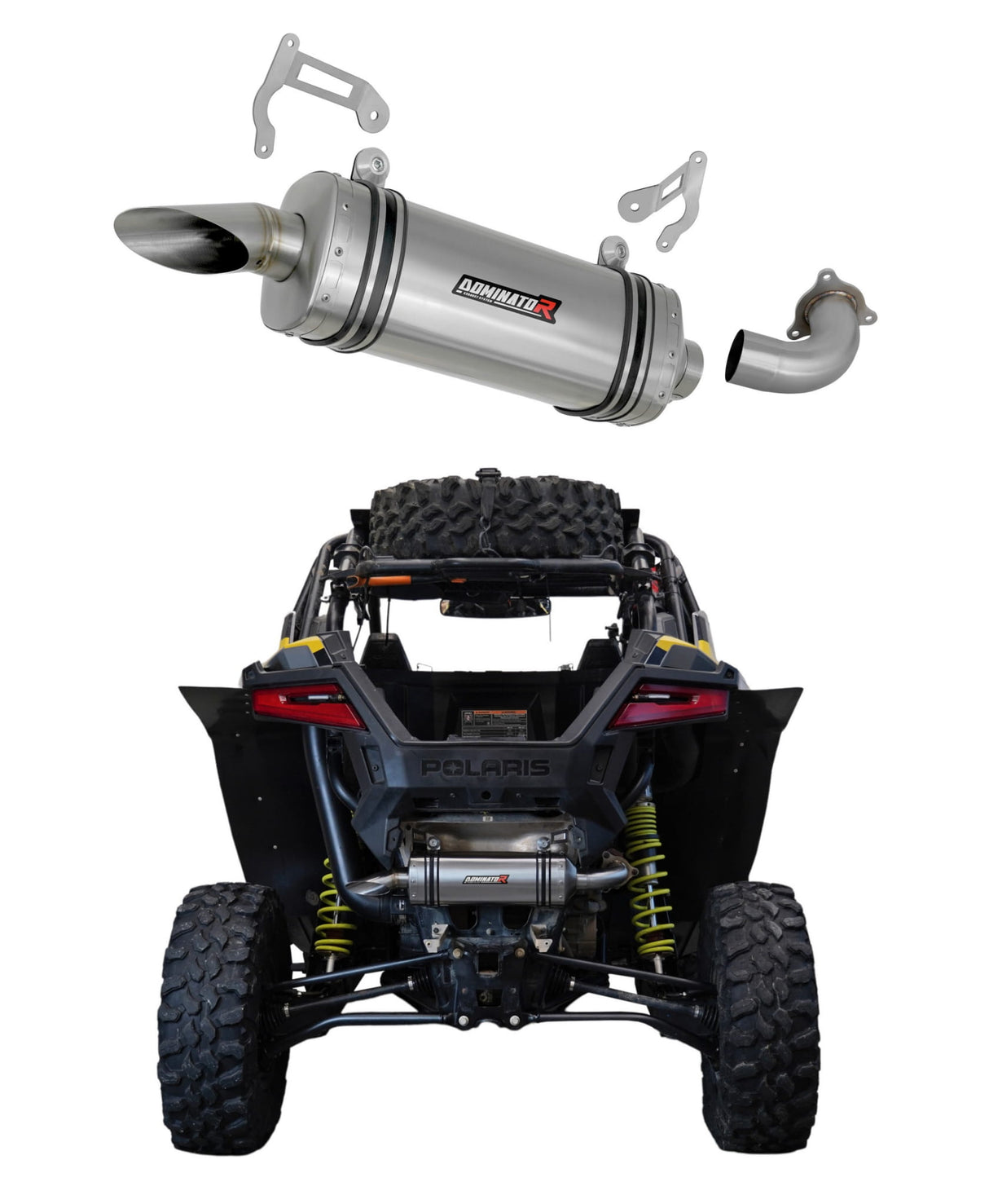 Polaris RZR PRO XP 1000 2020 - 2023 Exhaust Silencer Muffler P7 + dB killer 20 m.