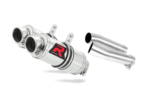 Aprilia RSV 1000 R 2004 - 2009 Exhaust Silencer Muffler GP1 + dB killer medium 20 m.
