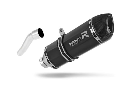Aprilia RS 125 1999 - 2005 Exhaust Silencer Muffler HP1 BLACK + dB killer medium 19 m.