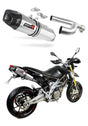 Aprilia SMV DORSODURO 750 2008 - 2016 Exhaust Silencer Muffler HP1 + dB killer medium 20 m.