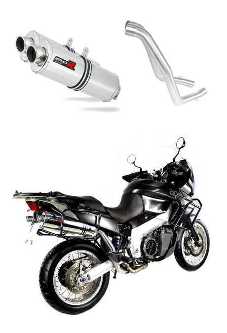 Aprilia ETV 1000 Caponord 2001 - 2004 Exhaust Silencer Muffler OV + dB killer medium 20 m.