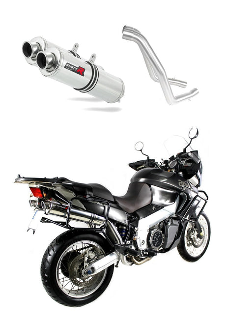 Aprilia ETV 1000 Caponord 2001 - 2004 Exhaust Silencer Muffler ST + dB killer medium 20 m.