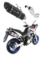 Aprilia Pegaso 650 Strada 2007 - 2010 Exhaust Silencer Muffler HP1 BLACK + dB killer medium 20 m.