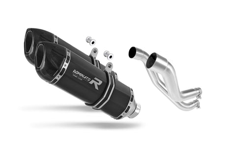 Aprilia Pegaso 650 Factory 2007 - 2010 Exhaust Silencer Muffler HP1 BLACK + dB killer medium 20 m.