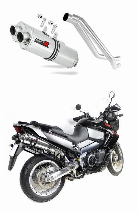 Aprilia ETV 1000 Caponord 2005 - 2007 Exhaust Silencer Muffler OV + dB killer medium 20 m.