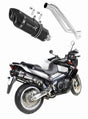 Aprilia ETV 1000 Caponord 2005 - 2007 Exhaust Silencer Muffler HP1 BLACK + dB killer medium 20 m.