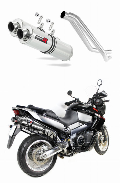 Aprilia ETV 1000 Caponord 2005 - 2007 Exhaust Silencer Muffler ST + dB killer medium 20 m.