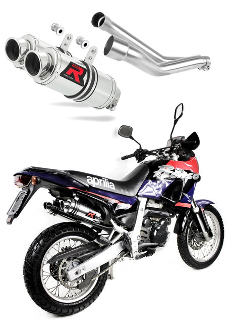 Aprilia Pegaso 650 GA 1992 - 1996 Exhaust Silencer Muffler GP1 + dB killer medium 19 m.