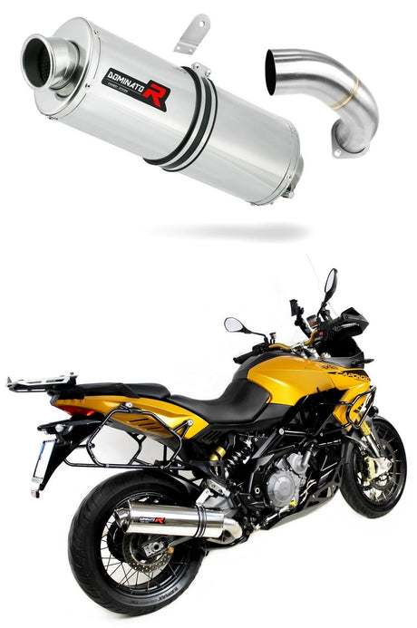 Aprilia ETV 1200 Caponord 2013 - 2016 Exhaust Silencer Muffler OV + dB killer medium 20 m.