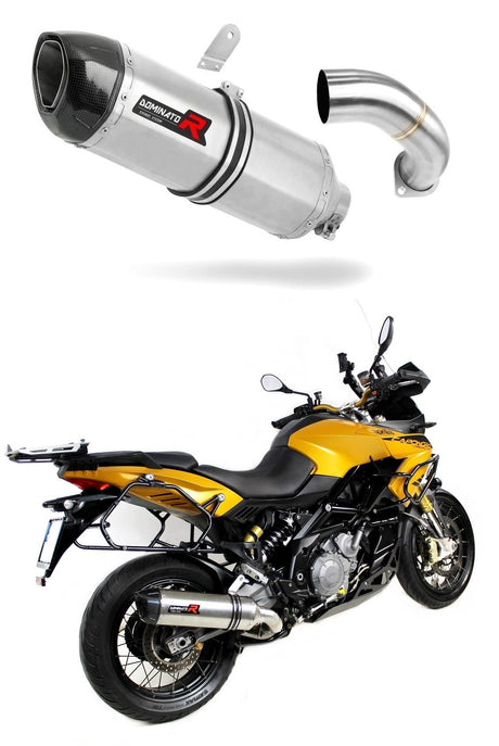 Aprilia ETV 1200 Caponord 2013 - 2016 Exhaust Silencer Muffler HP1 + dB killer medium 20 m.