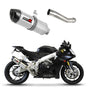 Aprilia RSV 4 R APRC Factory 2011 - 2015 Exhaust Silencer Muffler HP1 + dB killer medium 20 m.