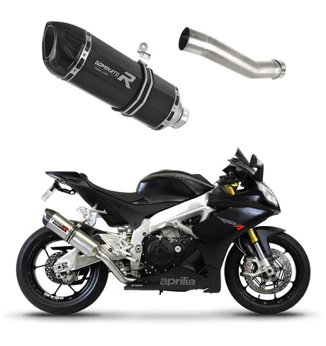 Aprilia RSV 4 R APRC Factory 2011 - 2015 Exhaust Silencer Muffler HP1 BLACK + dB killer medium 20 m.