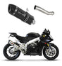 Aprilia RSV 4 R APRC Factory 2011 - 2015 Exhaust Silencer Muffler HP1 BLACK + dB killer medium 20 m.