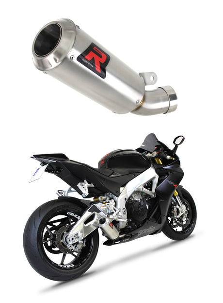 Aprilia RSV 4 R APRC Factory 2011 - 2015 Low Level Exhaust Silencer Muffler GP + dB killer medium 20 m.