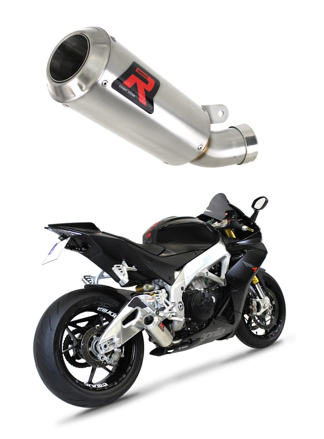 Aprilia RSV 4 R APRC Factory 2011 - 2015 Low Level Exhaust Silencer Muffler GP + dB killer medium 20 m.