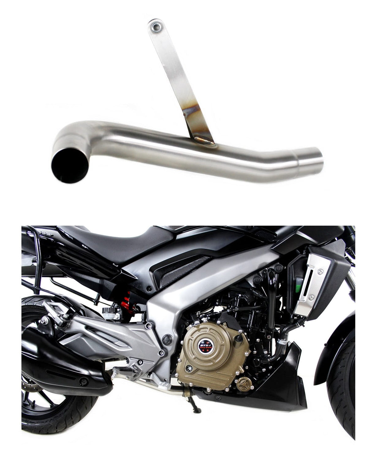 Dominar 400 Exhaust Cat Eliminator DECAT 2016 - 2018 20 m.