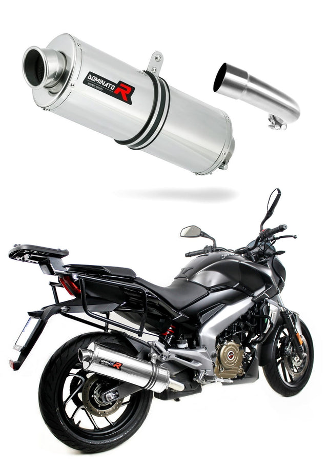 Bajaj Dominar 400 2016 - 2018 Exhaust Silencer Muffler OV + dB killer medium 20 m.